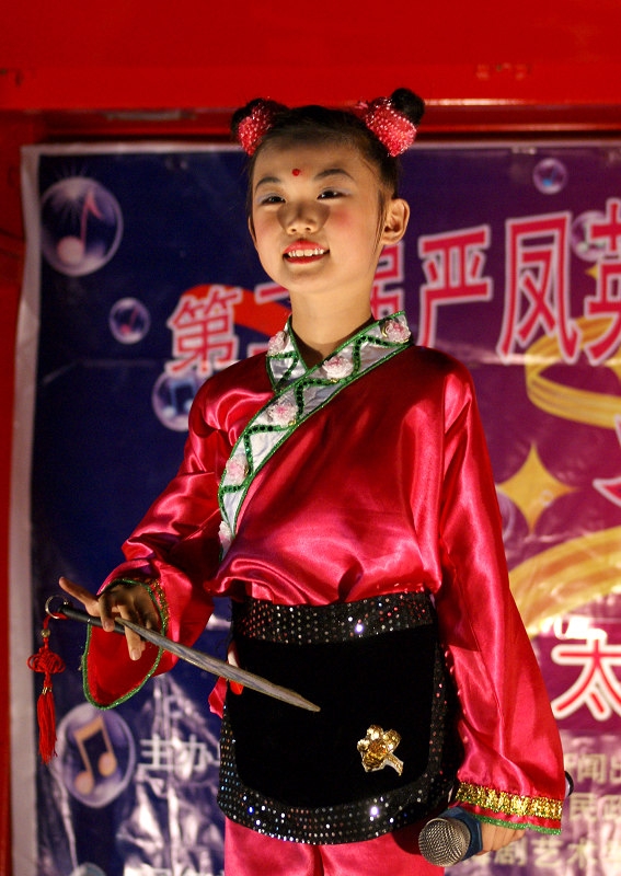  少儿组四号选手